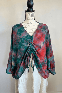 Crepe Sari Butterfly Top