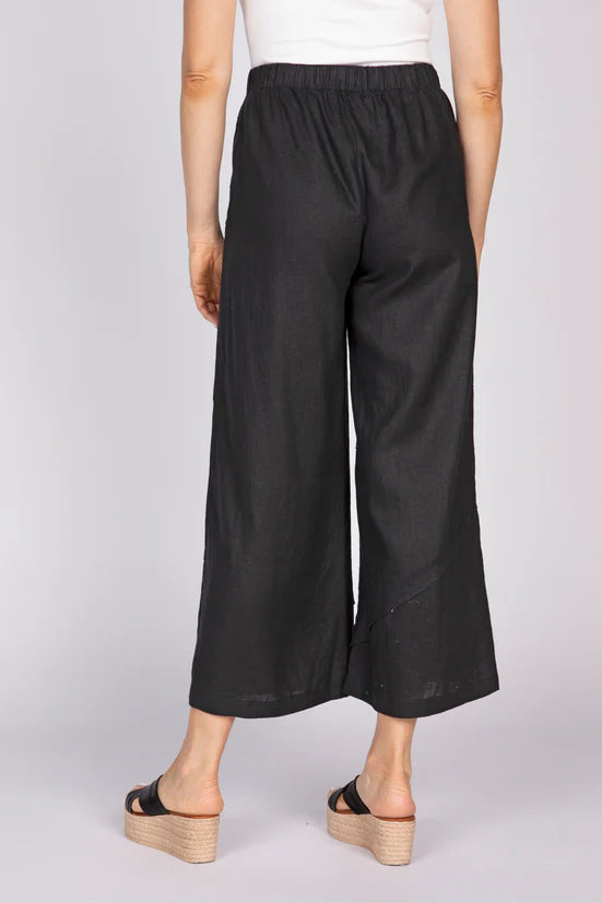 Crossroads Seamed Linen Pant