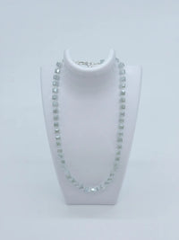 Small Crystal Cube Necklace