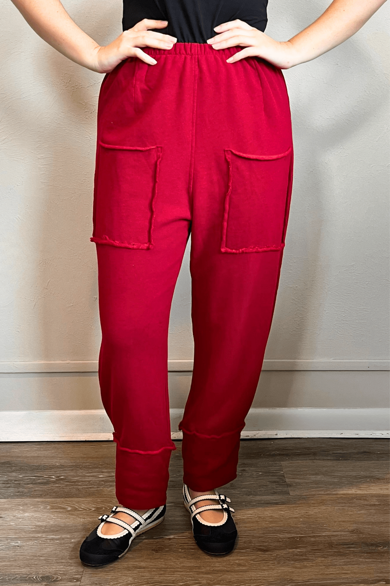 Terry Cuffed Pant