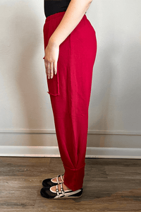 Terry Cuffed Pant