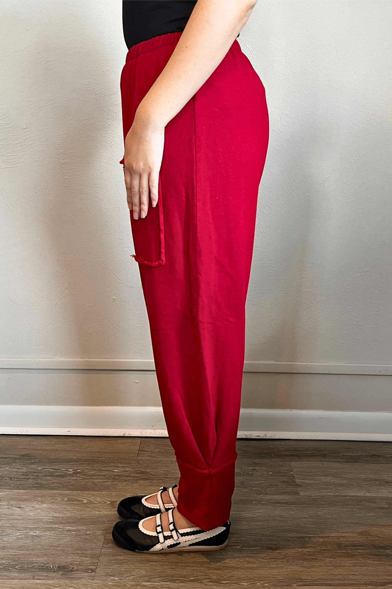 Terry Cuffed Pant