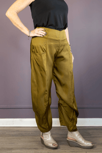 Cupro Straight Pant