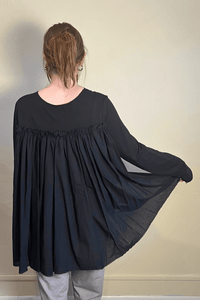 Curtain Up Top - Black
