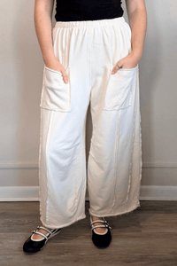 Terry Curved Pant
