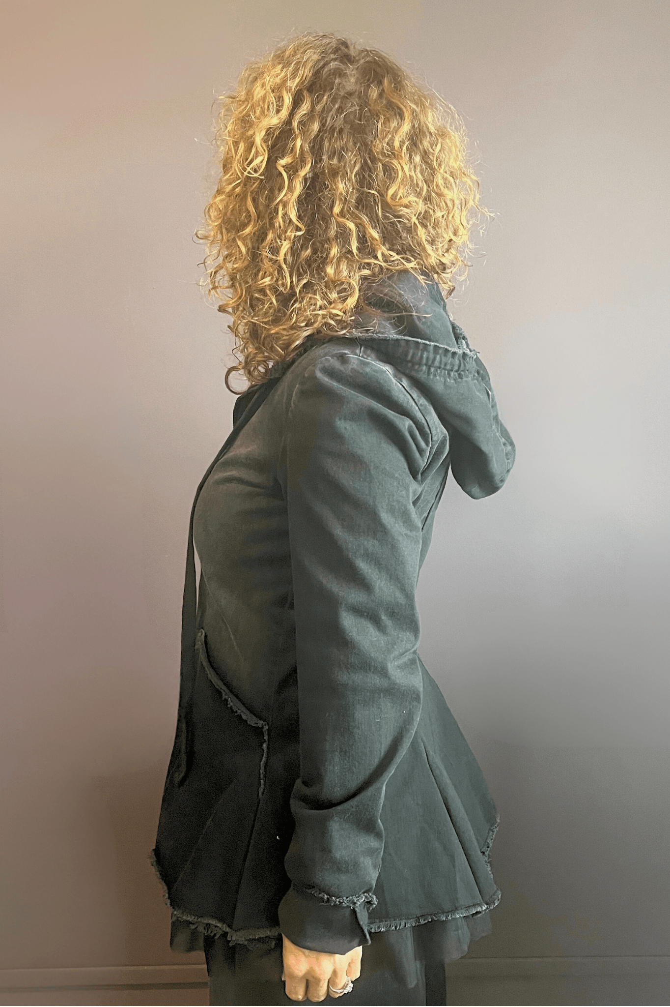 The Cute Denim Jacket (Black)