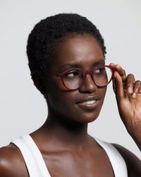 Reading Glasses (#D Cherry Red)