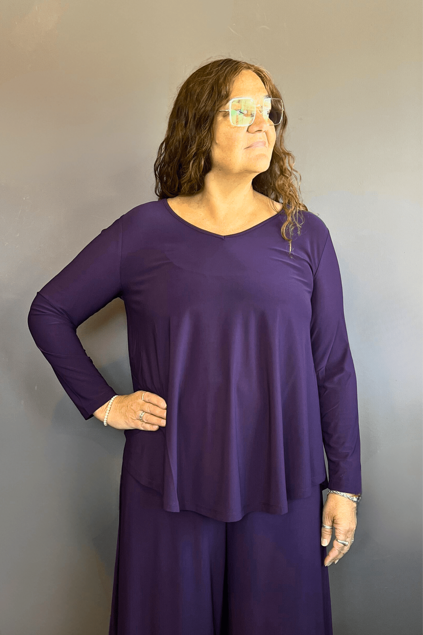 Demeter Top (Mulberry)