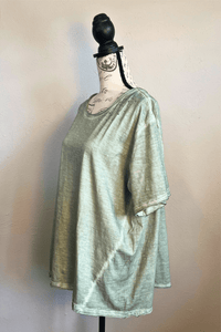Distressed Solid T
