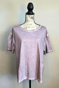 Distressed Solid T