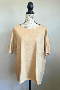 Distressed Solid T