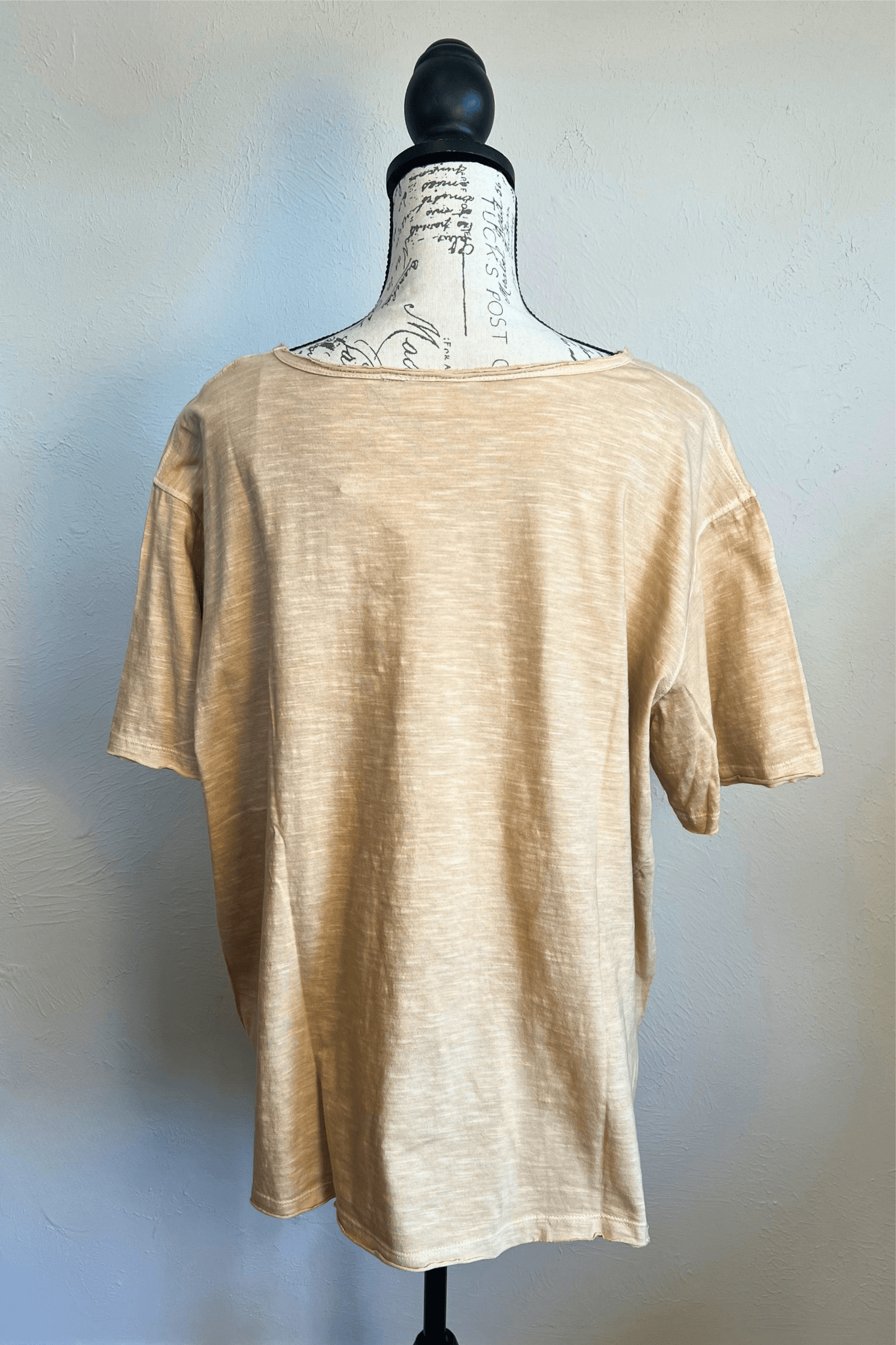 Distressed Solid T