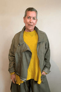 Double-Zip Jacket - Khaki