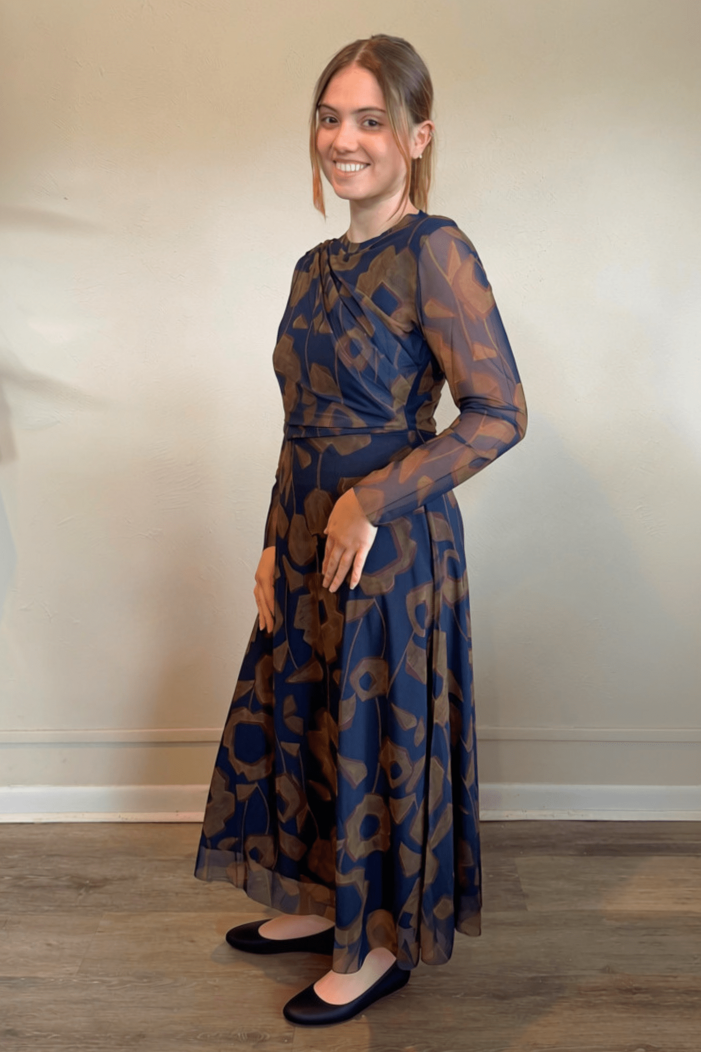 Drapey Dress - Kensington