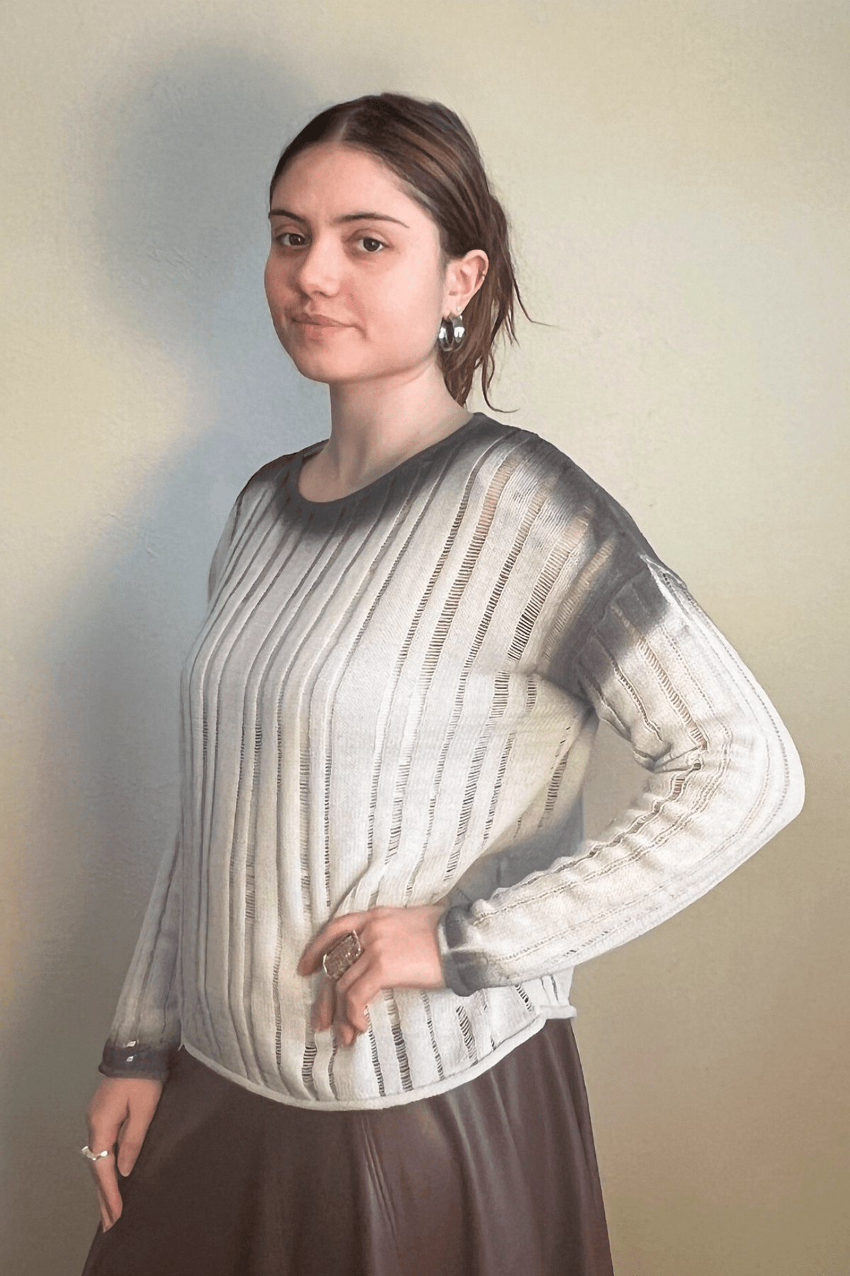 Dyed Finish Sweater