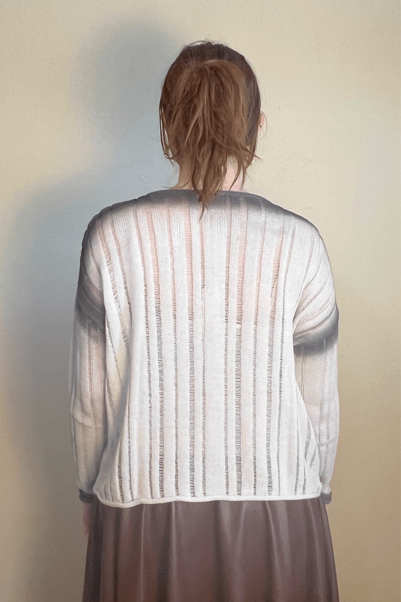 Dyed Finish Sweater