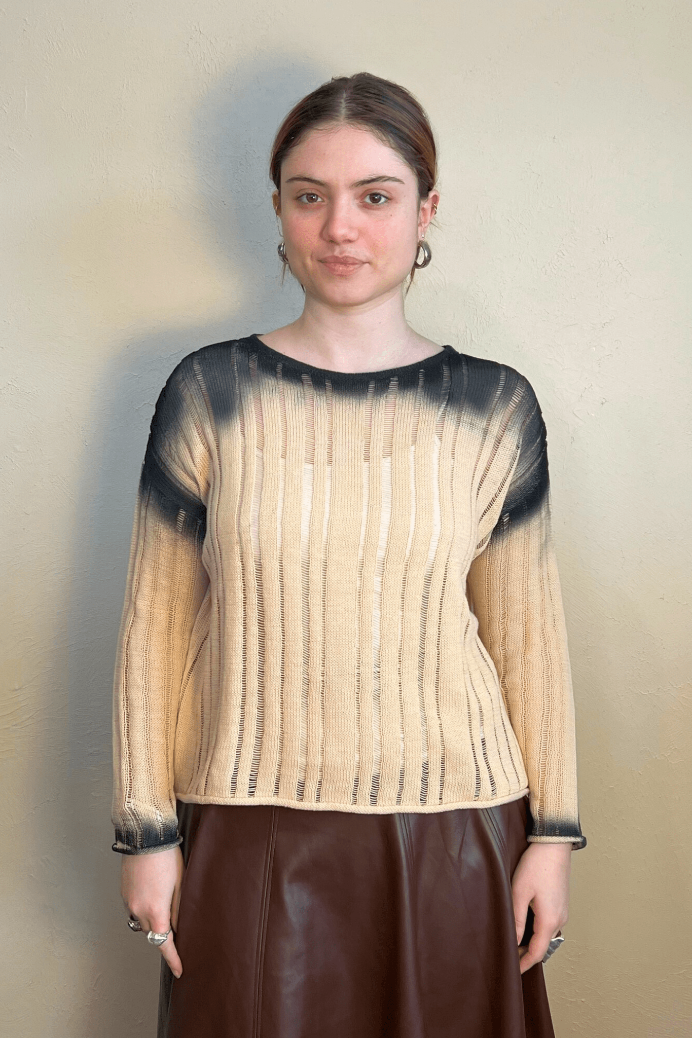 Dyed Finish Sweater