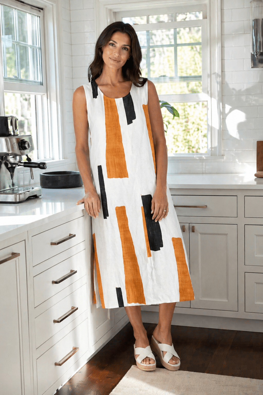 Easy Does It Linen Dress