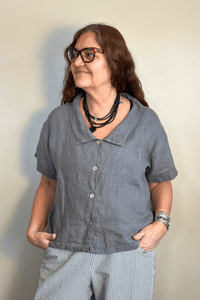 Ester Blouse - Zinc