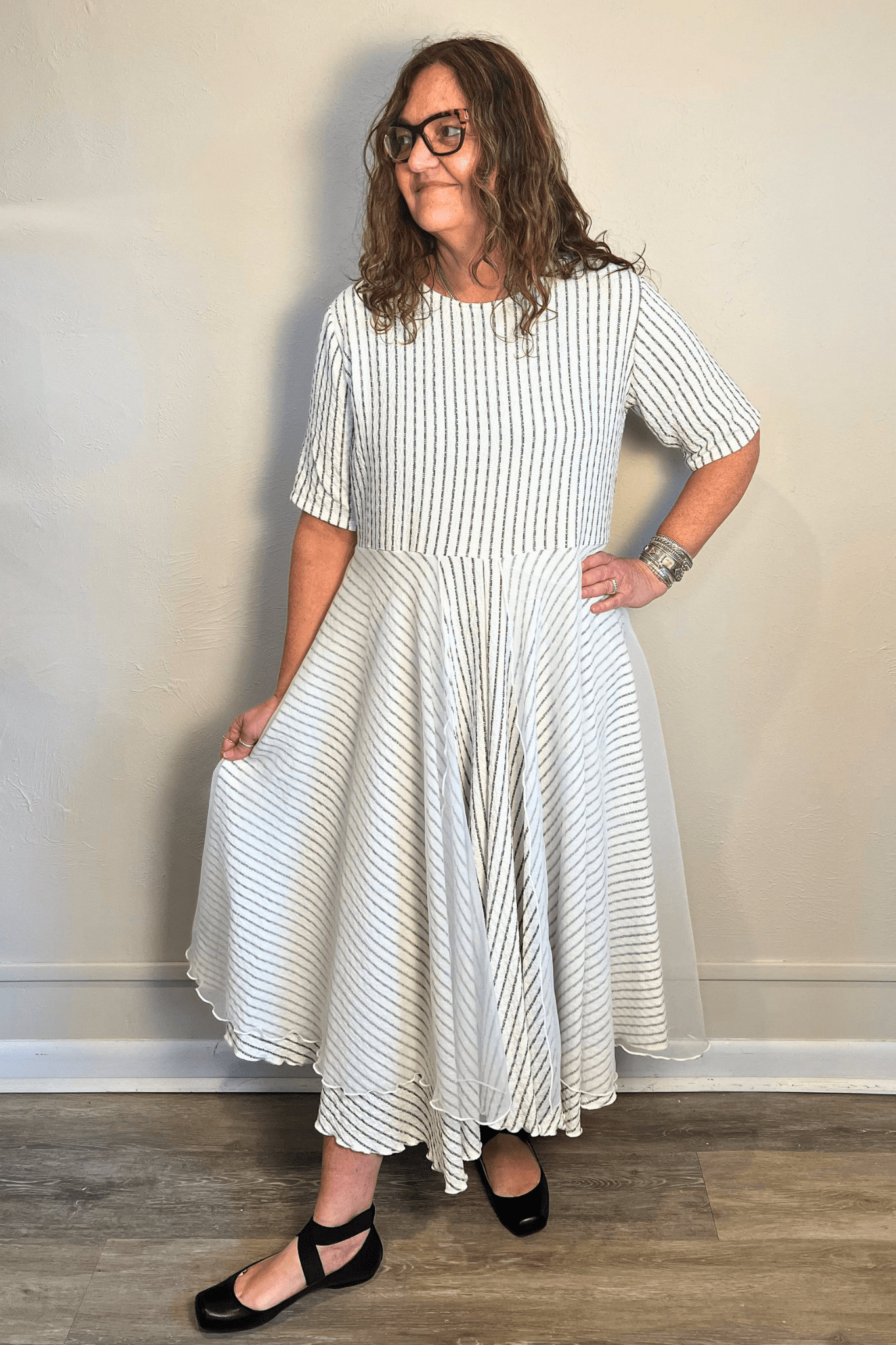Esther Stripe Dress