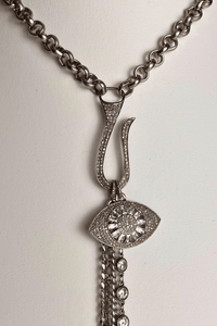 Evil Eye Waterfalls Necklace