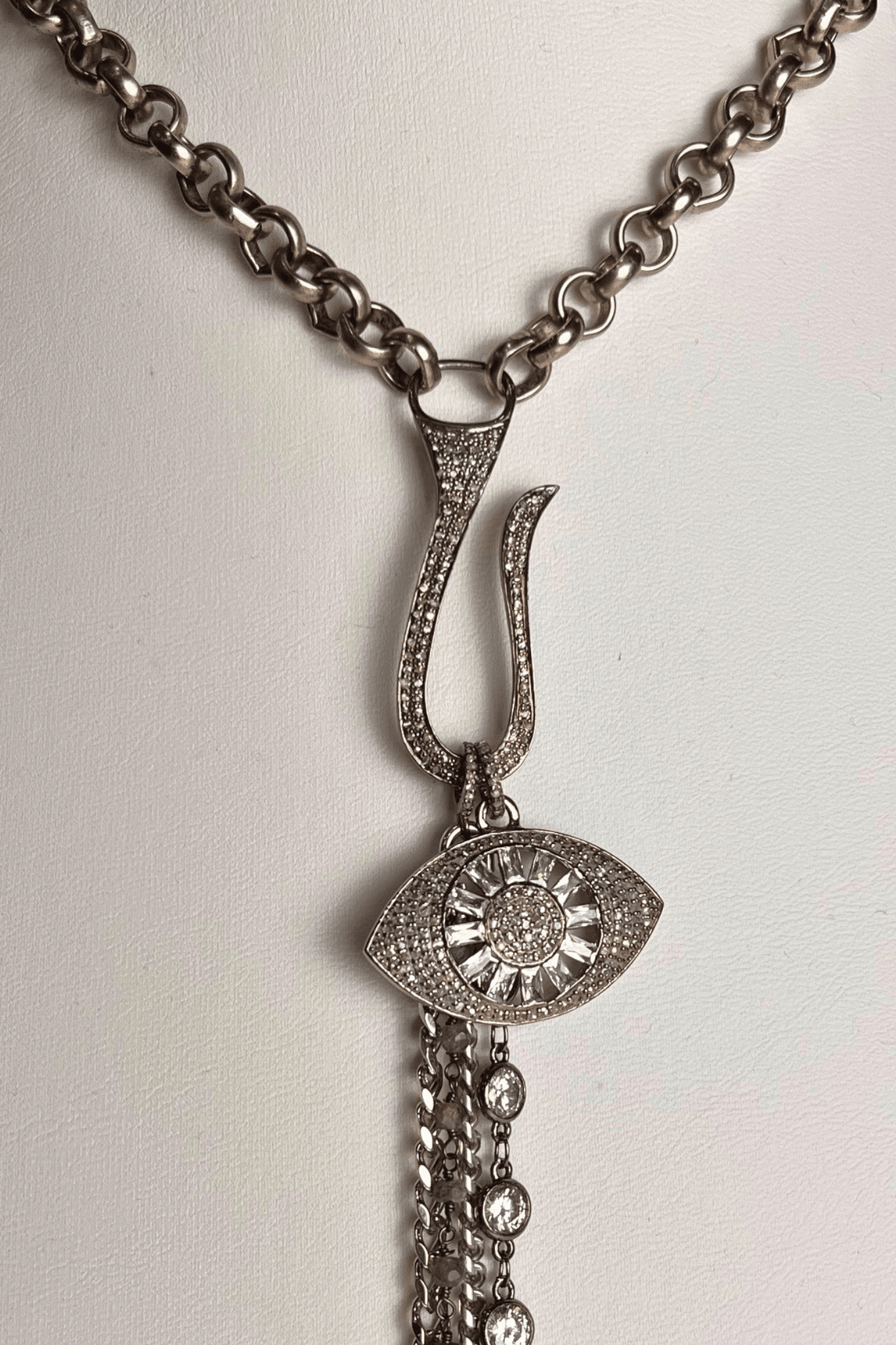 Evil Eye Waterfalls Necklace