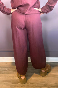 Cropped Pant with Darts