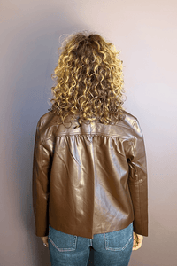 Faux Leather Jacket