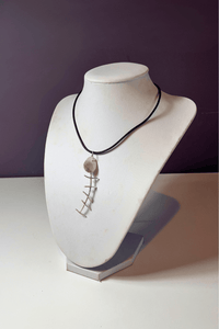 Fishbone Pendant Necklace