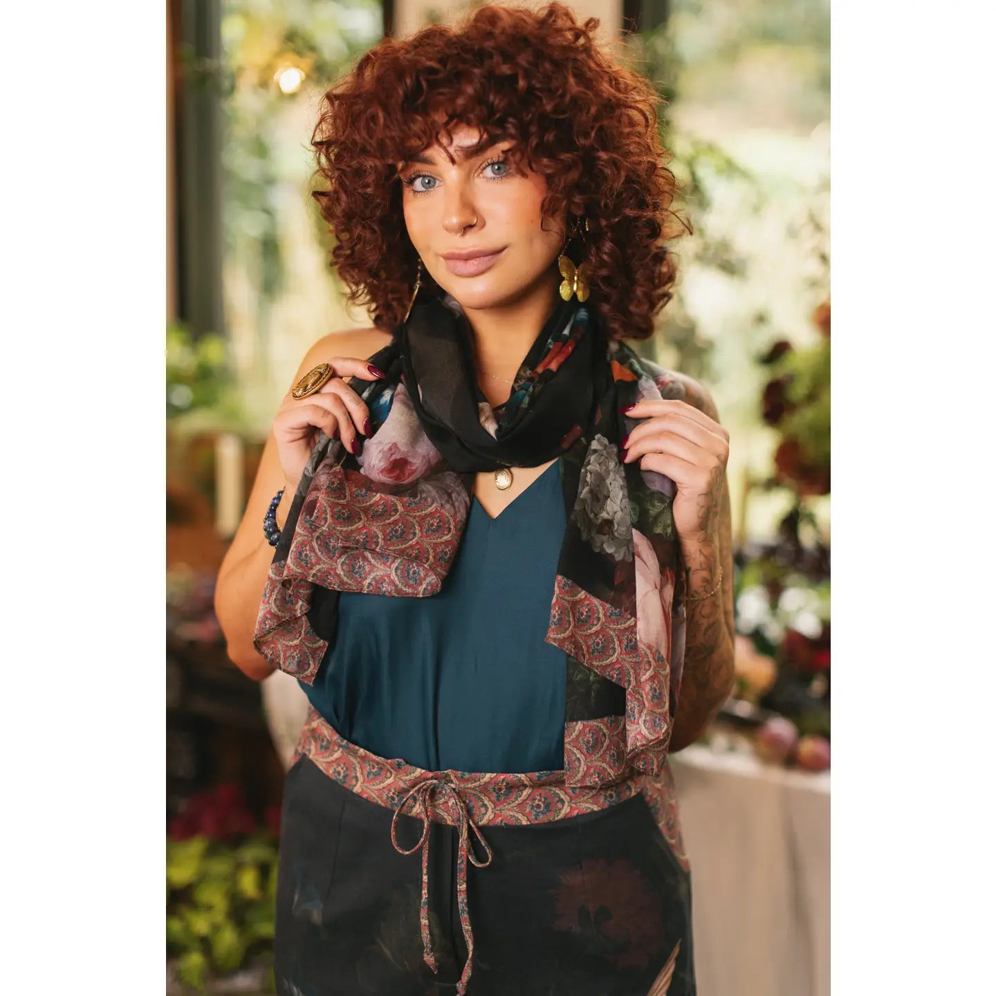 Flight Of Fancy Flrl Scarf
