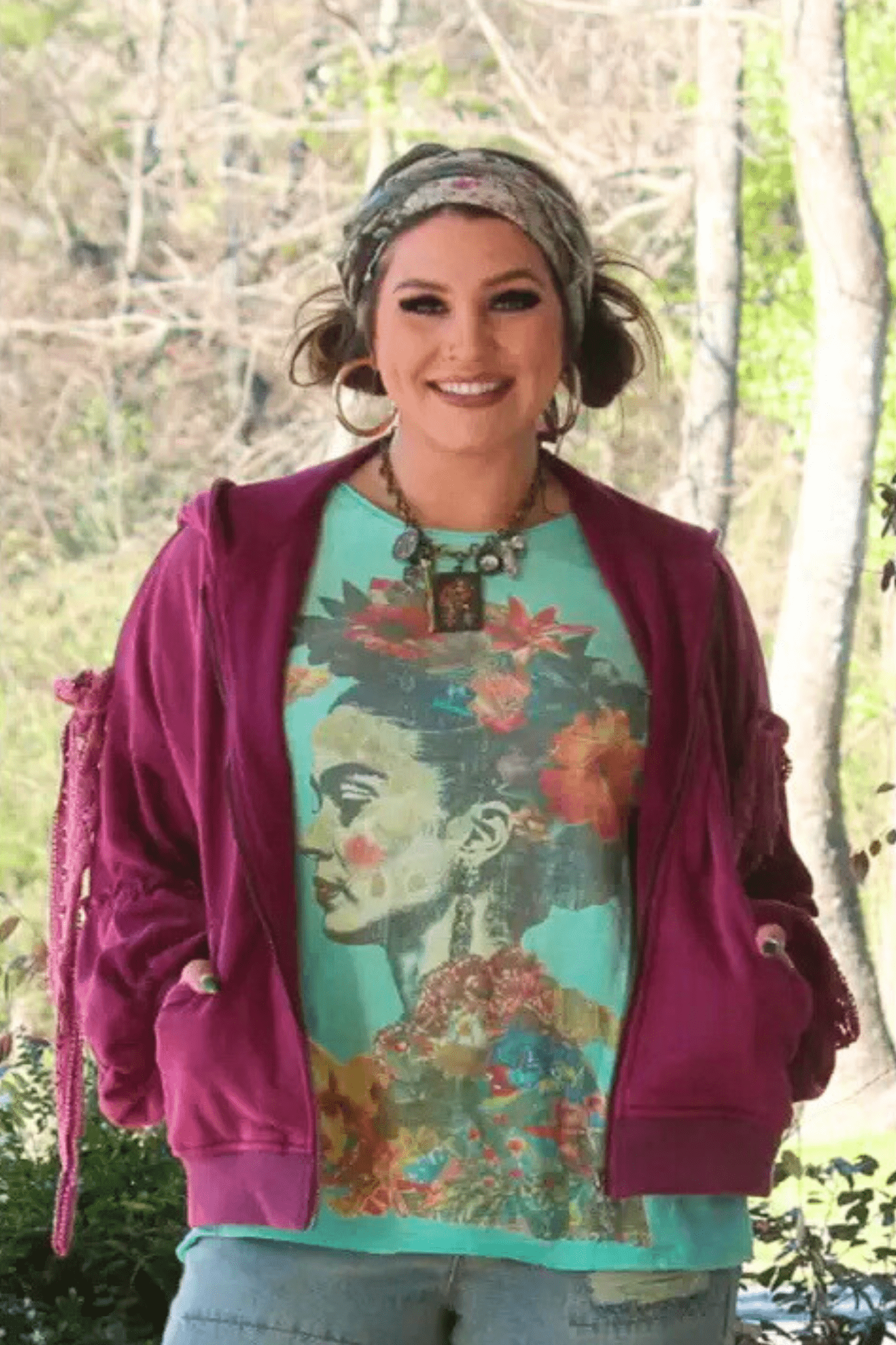 Floral Dreams Moon Dance Tee