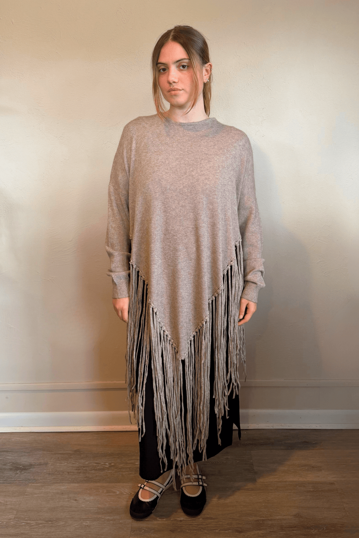 Fringe Tunic Sweater