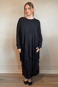 Fringe Tunic Sweater