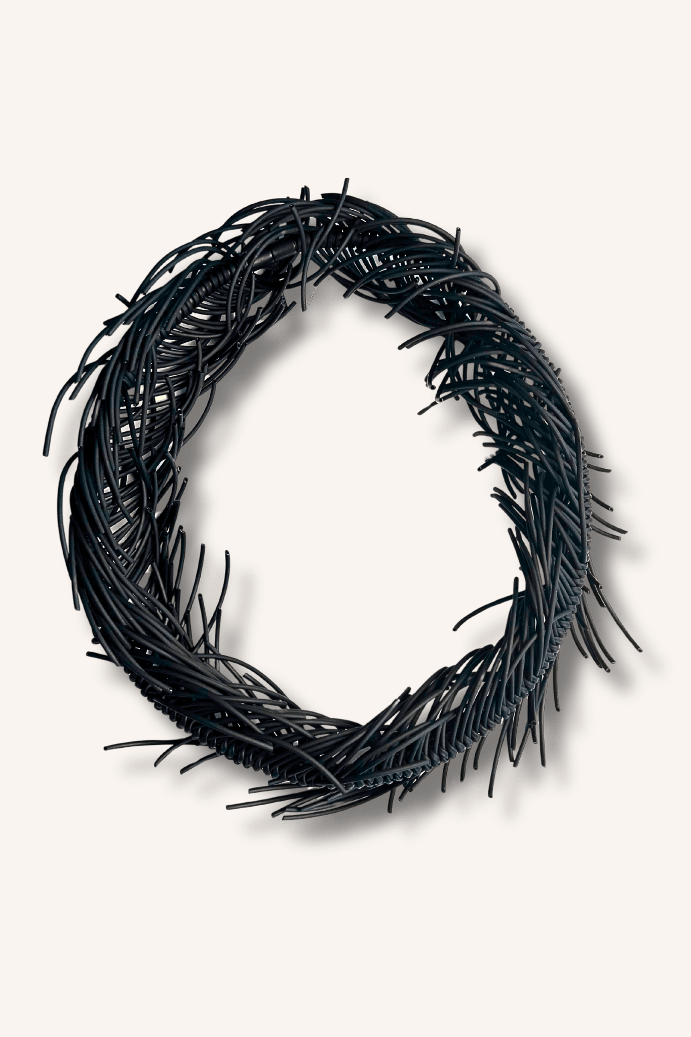 Rubber Fringe Necklace