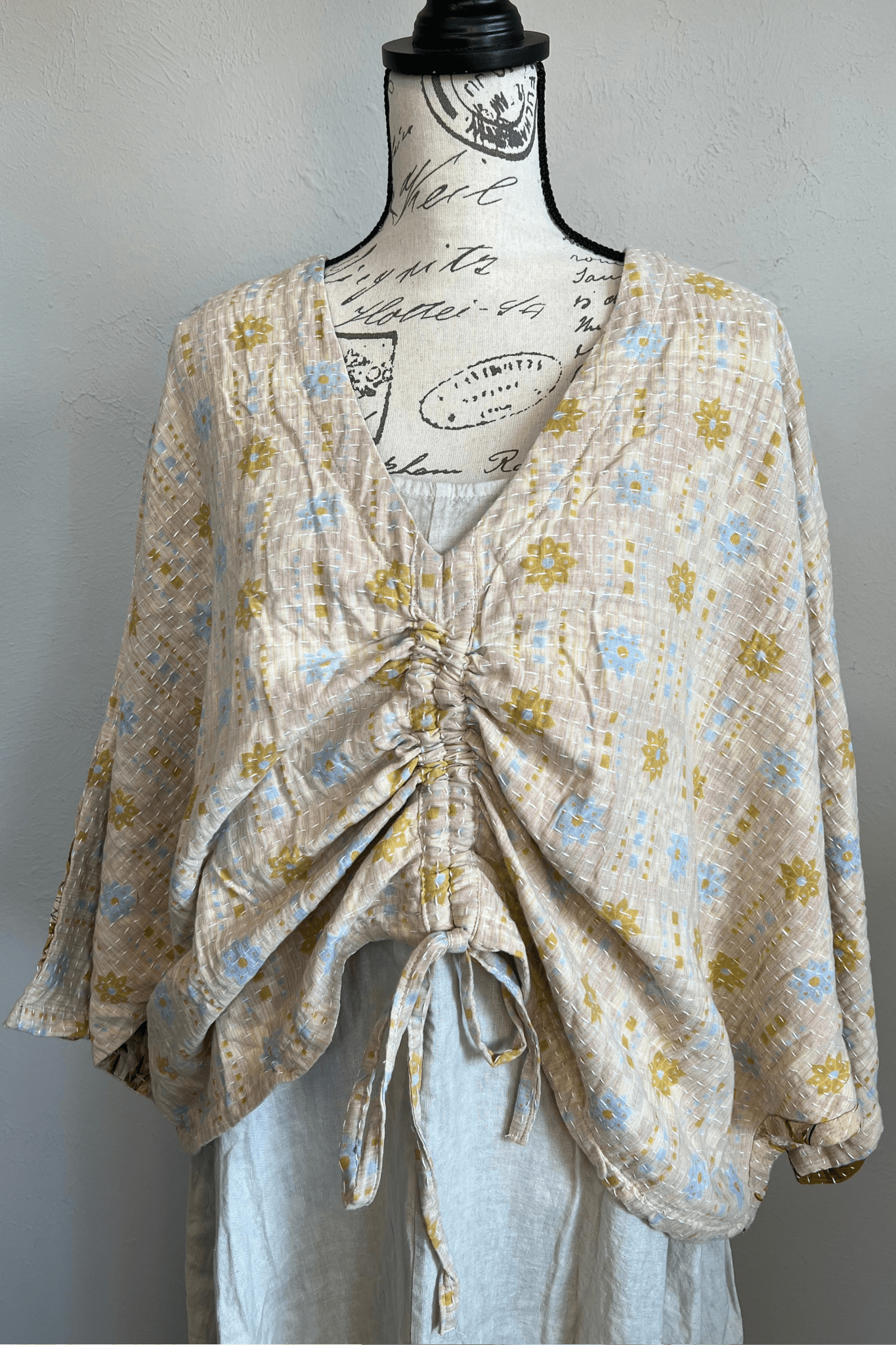Pareo Kantha Butterfly Top