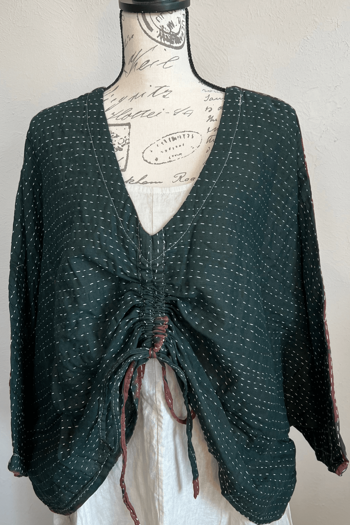 Pareo Kantha Butterfly Top