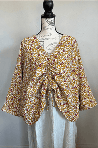 Pareo Kantha Butterfly Top