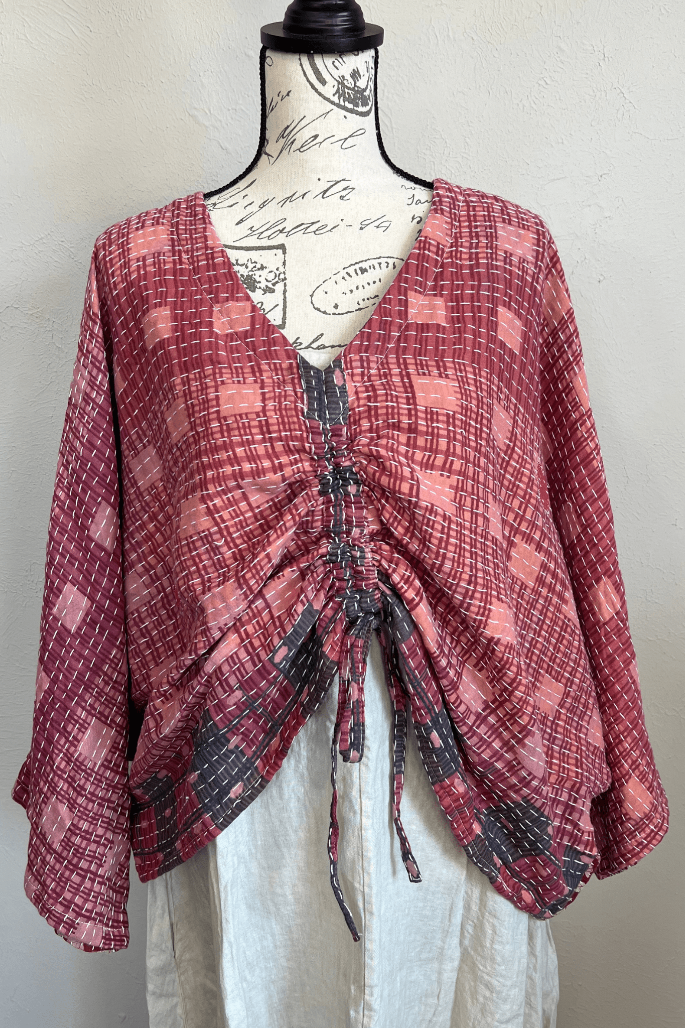 Pareo Kantha Butterfly Top