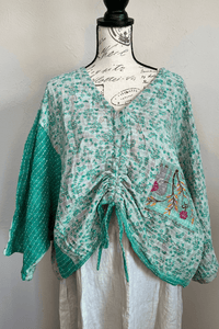 Pareo Kantha Butterfly Top