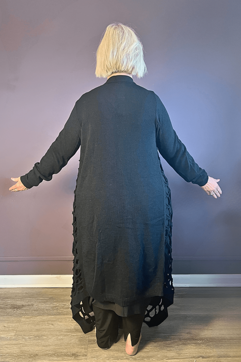 Geo Extra Long Cardi