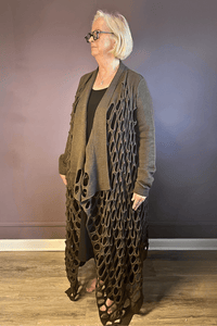 Geo Extra Long Cardi