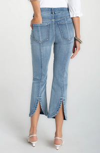 Gia Glider Crop Flare Tulip Hem