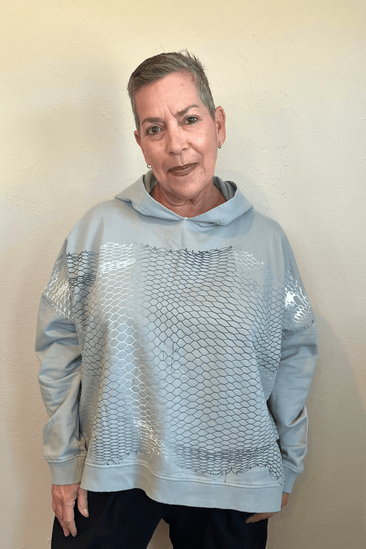 Meshprint Overcast Swing Hoodie