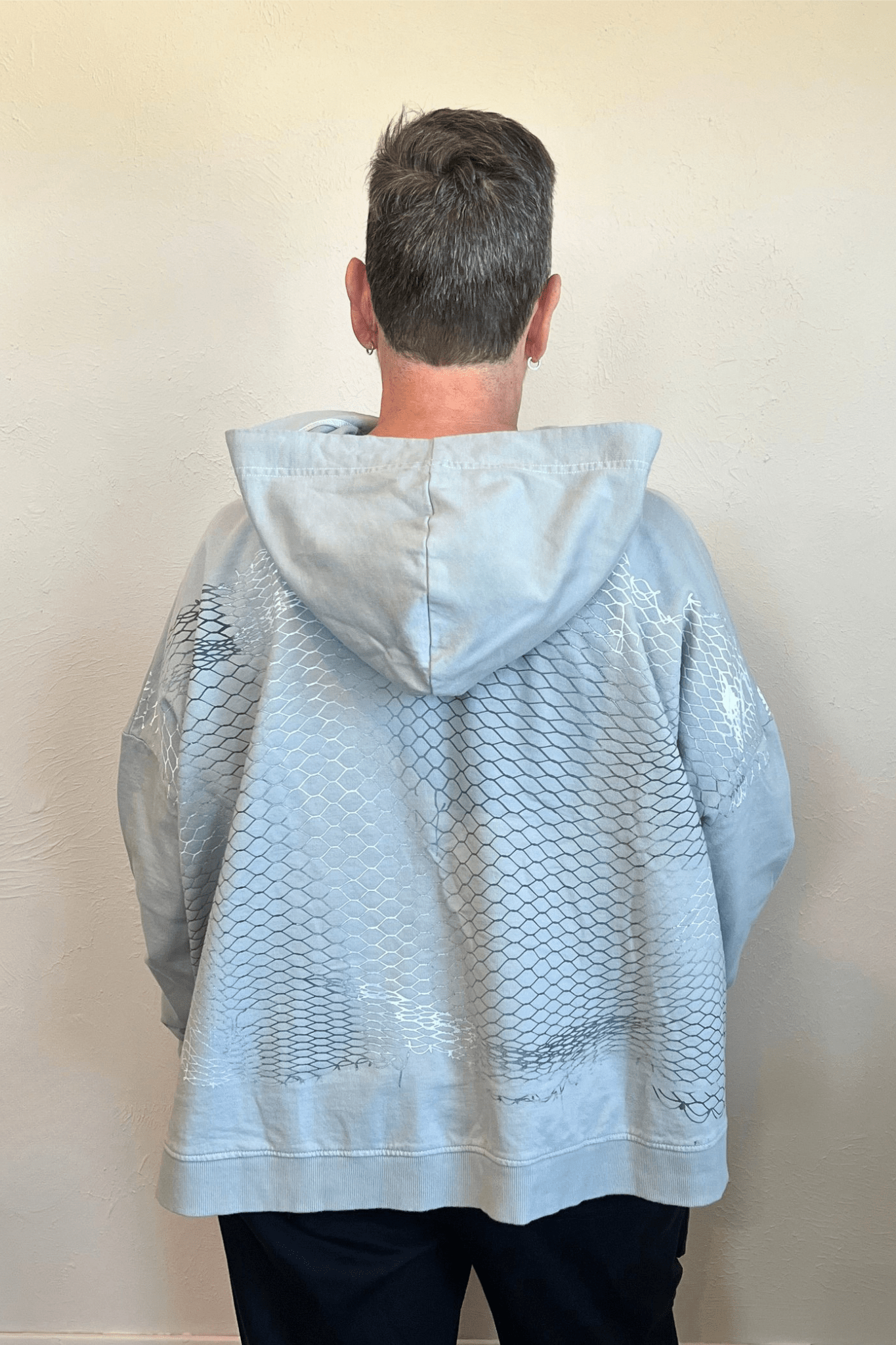 Meshprint Overcast Swing Hoodie