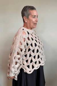 Heavy Open Knit Sweater