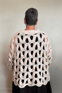 Heavy Open Knit Sweater