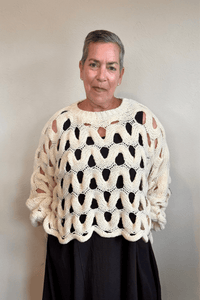 Heavy Open Knit Sweater