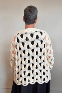 Heavy Open Knit Sweater