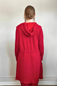Terry Hooded Pocket Top