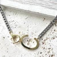 Initial Statement Necklace
